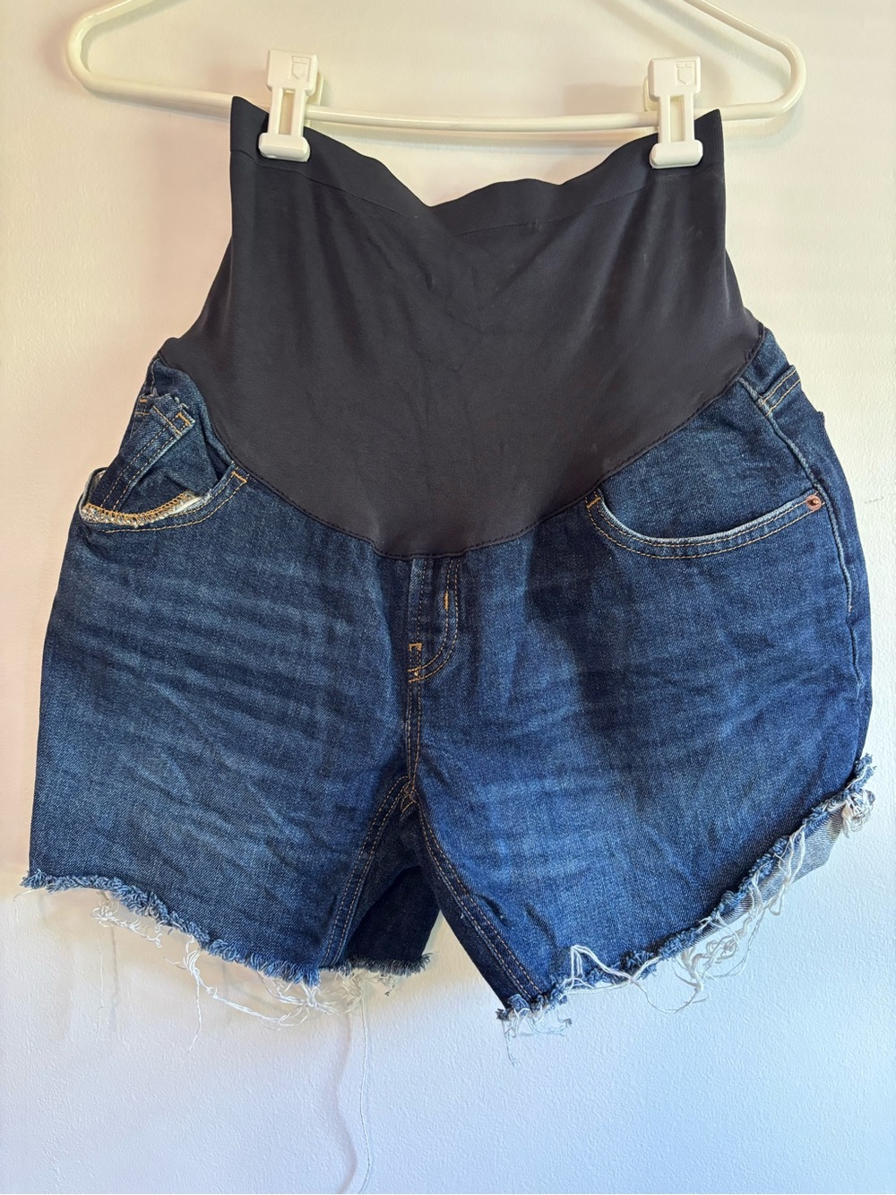 Maternity Jean Shorts